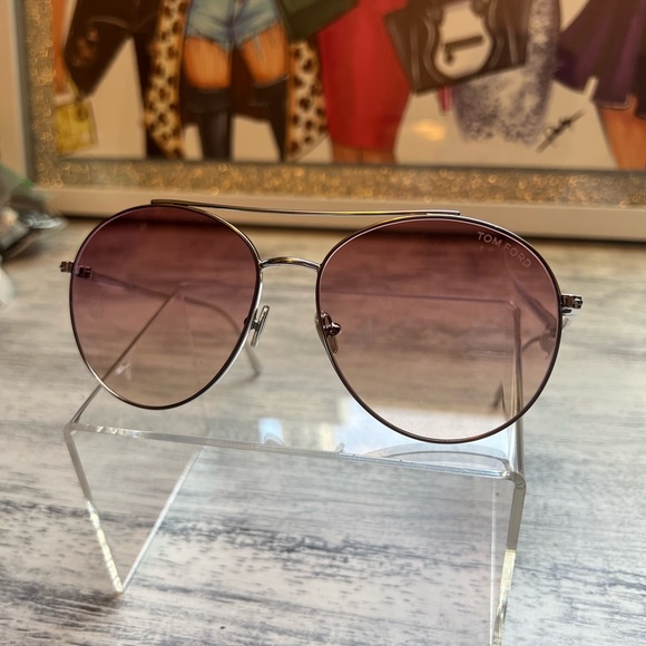 FINAL SALE💫Tom Ford
Women's Cleo 59mm Sunglasses - Picture 11 of 16